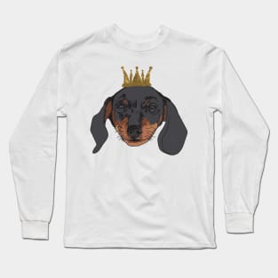 Dachshund King Long Sleeve T-Shirt